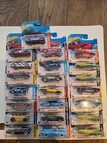 22 stuks Hot Wheels nieuw beschikbaar voor biedingen