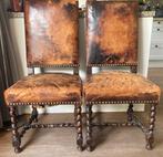 Antieke kasteelstoelen - set van 4 stoelen en 1 zetel, Antiek en Kunst, Ophalen