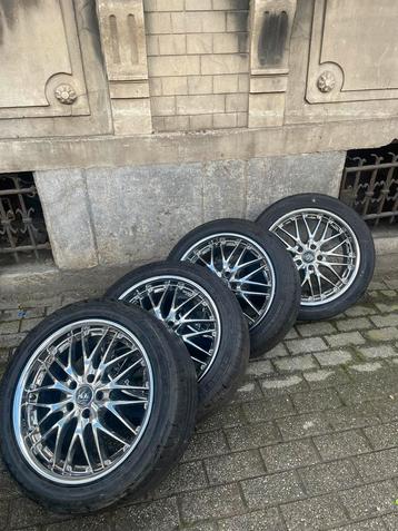 Jantes Vörsteiner 18 pouces – Pneus, Pneus et Jantes, 245 mm, Enlèvement ou Envoi, Pneus été