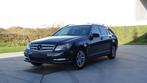 Mercedes C180 CDI Facelift Break Avantgarde Leder Airco Trek, Auto's, Parkeersensor, Zwart, 4 cilinders, Leder en Stof