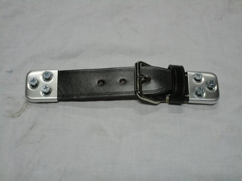 bonnet strap TAN, zwart leder, CLASSIC MINI e.a..., Auto-onderdelen, Carrosserie, Motorkap, Mini, Oldtimer onderdelen, Rover, Universele onderdelen