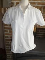Witte dames polo T-shirt, xl, Ophalen of Verzenden