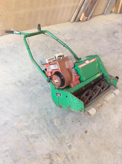 Kooimaaier, grasmachine, Tuin en Terras, Grasmaaiers, Gebruikt, Benzine-grasmaaier, 30 t/m 39 cm, Kooimesmaaier, Mulchfunctie
