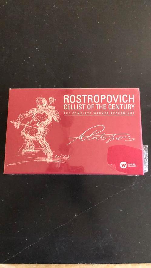 Coffret Rostropovich / Complete Warner Recordings., Cd's en Dvd's, Cd's | Klassiek, Zo goed als nieuw, Ophalen