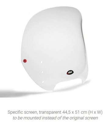 BMW R1150RT Verhoogd windscherm GIVI beschikbaar voor biedingen