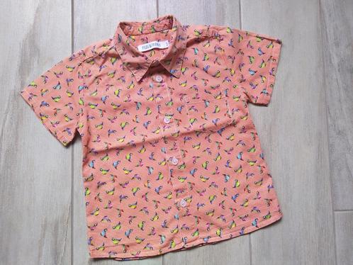 ★ M98 - Zomerhemd Filou & Friends, Kinderen en Baby's, Kinderkleding | Maat 98, Zo goed als nieuw, Jongen, Overhemd of Blouse