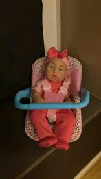 Baby pop met maxi cosi, Kinderen en Baby's, Speelgoed | Poppen, Ophalen, Zo goed als nieuw