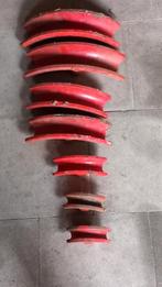 Plooi mallen buizen, Ophalen