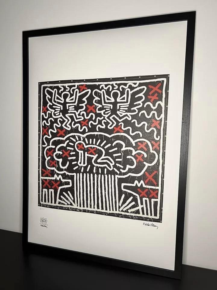Keith Haring - Untitled, Antiek en Kunst, Kunst | Litho's en Zeefdrukken, Ophalen of Verzenden