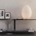 Fontana Arte Egg Tafellamp – Italiaans Design in Opaalglas, Huis en Inrichting, Lampen | Tafellampen, Ophalen, Zo goed als nieuw