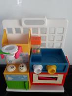 Vintage Fisher Price kichenette en accessoires, Kinderen en Baby's, Gebruikt, Ophalen of Verzenden