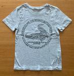 T-shirt gris crocodile - 7 ans - 3€