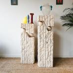 Colonne en pierre de Mactan colonne style pierre travertin, Maison & Meubles, Accessoires pour la Maison | Colonnes & Piliers