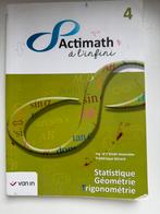 Actimath à l'infini 4e - Mathématiques, Livres, Livres scolaires, Enlèvement ou Envoi, Comme neuf