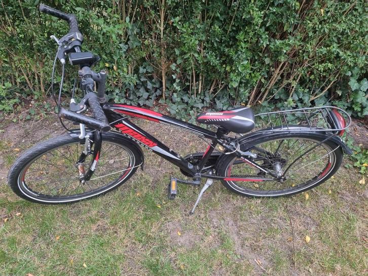Max Wings jongensfiets 24 inch in top staat, Fietsen en Brommers, Fietsen | Jongens, Gebruikt, 24 inch, Handrem, Versnellingen