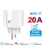 WiFi Slimme Stekker Smart Plug 20A met Spanningsmonitor  EIG, Ophalen of Verzenden, Nieuw