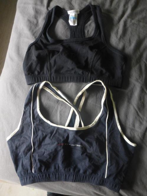 2 korte fitness- en yogatops voor dames T 42 en 44, Kleding | Dames, Overige Dameskleding, Zo goed als nieuw, Ophalen of Verzenden