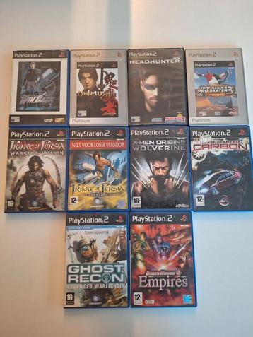 lot playstation 2 spellen beschikbaar voor biedingen