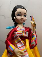 Schattige handmade Koreaanse Geisha pop jaren ‘60, Verzamelen, Poppen, Ophalen of Verzenden, Zo goed als nieuw, Pop