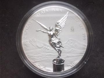 2017 Mexico - Libertad - 2 oz REVERSE PROOF - silver beschikbaar voor biedingen