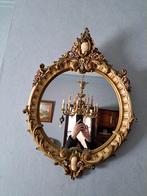 Ovale spiegel rococo of barok stijl. Vintage antiek, Antiek en Kunst, Ophalen, Ovaal, Minder dan 50 cm, Minder dan 100 cm