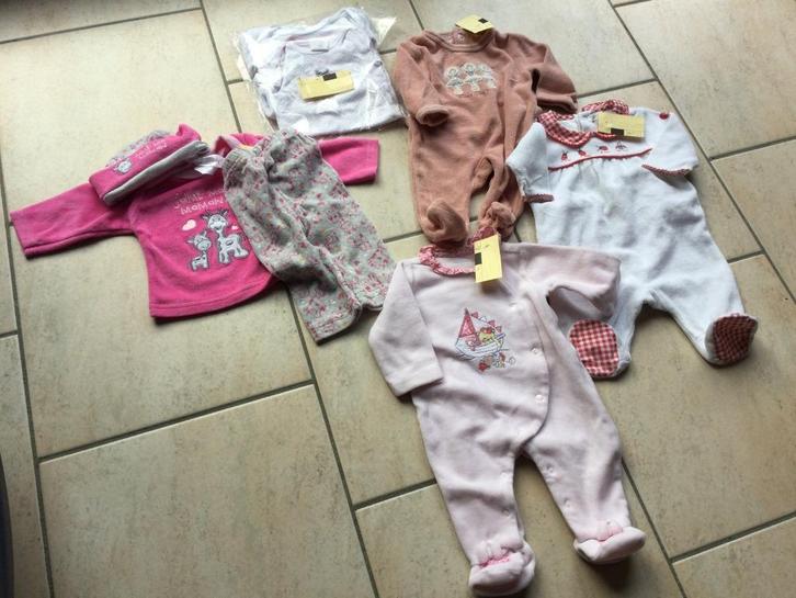 „KIABI"OBAIBI"MIJN EERSTE MAJOR” TOM&KIDDY” 1 MAAND, Kinderen en Baby's, Babykleding | Maat 50, Gebruikt, Jongetje of Meisje, Overige typen