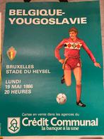 Wedstrijd affiche rode duivels 1986, Ophalen of Verzenden, Nieuw, Poster, Plaatje of Sticker