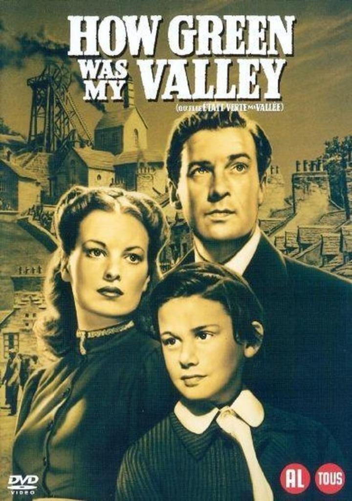 How green was my valley met Maureen O'Hara,, Cd's en Dvd's, Dvd's | Klassiekers, Zo goed als nieuw, Drama, 1940 tot 1960, Alle leeftijden