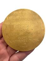 Bronzen medaille L Effort — Fonson — 1950 - 1951, Ophalen of Verzenden, Brons