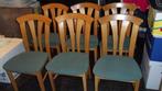 stoelen, Huis en Inrichting, Stoelen, Vijf, Zes of meer stoelen, Zo goed als nieuw, Hout, Ophalen