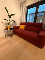 Ikea Lidhult zetelbed rood (incl matras, lakens, dons), Huis en Inrichting, Slaapkamer | Slaapbanken, Ophalen, Rood