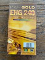 VHS Profi Gold EHG 240 lege Videocasette - Sealed, Ophalen, Nieuw in verpakking