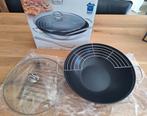 Wok set 33cm, Ophalen, Zo goed als nieuw, Wok
