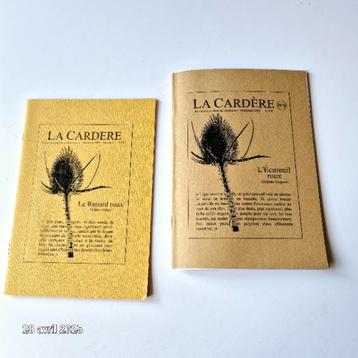 La Cardère, recensie van het Millevaches-plateau, set van 2  beschikbaar voor biedingen