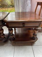 Bijzettafels, Gebruikt, Vierkant, 55 tot 75 cm, Hout