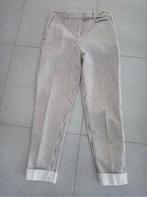 Zara : nieuw grijs wit strepen tailored-fit lange broek , S, Kleding | Dames, Zara, Nieuw, Ophalen of Verzenden, Maat 36 (S)