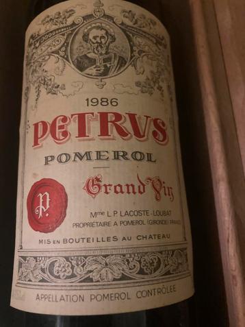 Petrus 1986 beschikbaar voor biedingen
