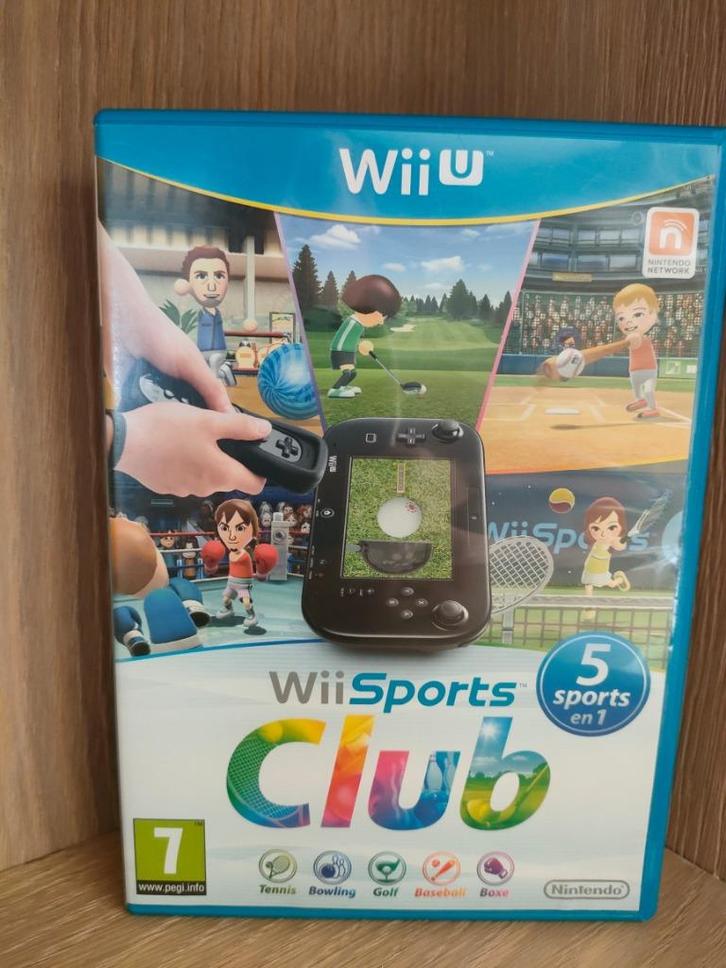 Wii Sports Club (Nintendo WiiU), Games en Spelcomputers, Games | Nintendo Wii U, Zo goed als nieuw, Sport, Ophalen of Verzenden