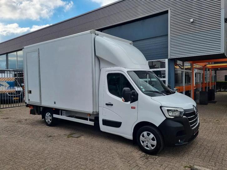Renault Master 2.3 DCI 163PK Koffer LBW Dhollandia Euro 6 21, Auto's, Bestelwagens en Lichte vracht, Bedrijf, Te koop, ABS, Achteruitrijcamera