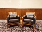 2x Klassieke Art Deco Fauteuil Schuitema Stijl, Antiek en Kunst, Ophalen of Verzenden