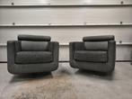 NATUZZI draaifauteuil, Huis en Inrichting, Fauteuils, Ophalen, Gebruikt, Minder dan 75 cm, 50 tot 75 cm