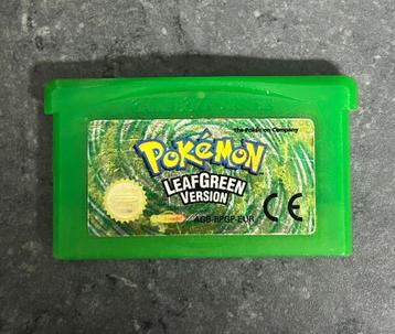 Game Boy Advance Pokémon LeafGreen beschikbaar voor biedingen