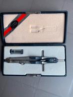 Original Lotter passer set – in etui, Diversen, Schoolbenodigdheden, Ophalen, Zo goed als nieuw