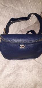 Sacoche ou banane  marque Delveaux, Handtassen en Accessoires, Blauw, Zo goed als nieuw, Leer, Ophalen