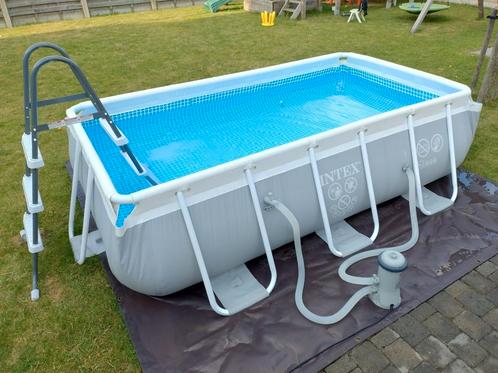 Intex prism frame rectangular pool, Tuin en Terras, Zwembaden, Gebruikt, Ophalen