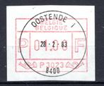 ATM 23A FDC 1983 Type II - Oostende 1, Postzegels en Munten, Ophalen of Verzenden, Gestempeld, 1e dag stempel, Postfris