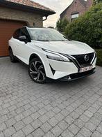 Nissan Qashqai TEKNA Plus, 2022, 72.600km, Full Option, Auto's, Nissan, Automaat, Zwart, Wit, Leder