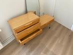 Commode vintage avec miroir, Ophalen, Gebruikt, 100 tot 150 cm, 100 tot 150 cm