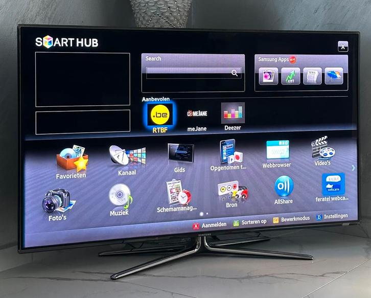 Samsung - Smart TV - 55” - Perfecte Staat, Audio, Tv en Foto, Televisies, Gebruikt, LED, 100 cm of meer, Full HD (1080p), Samsung
