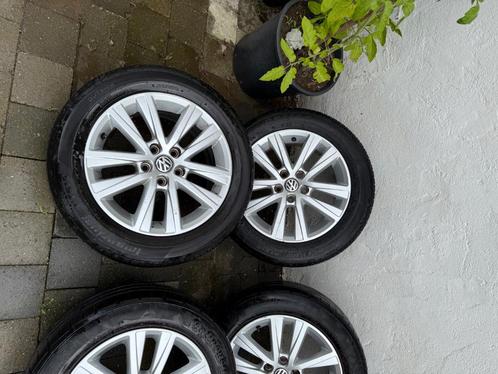 4 Volkswagen Banden met Velgen, Auto-onderdelen, Banden en Velgen, Band(en), Zomerbanden, 15 inch, 185 mm, Gebruikt, Ophalen